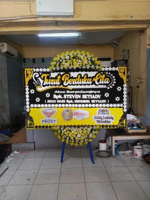 Papan Bunga di Padaasih Cibogo